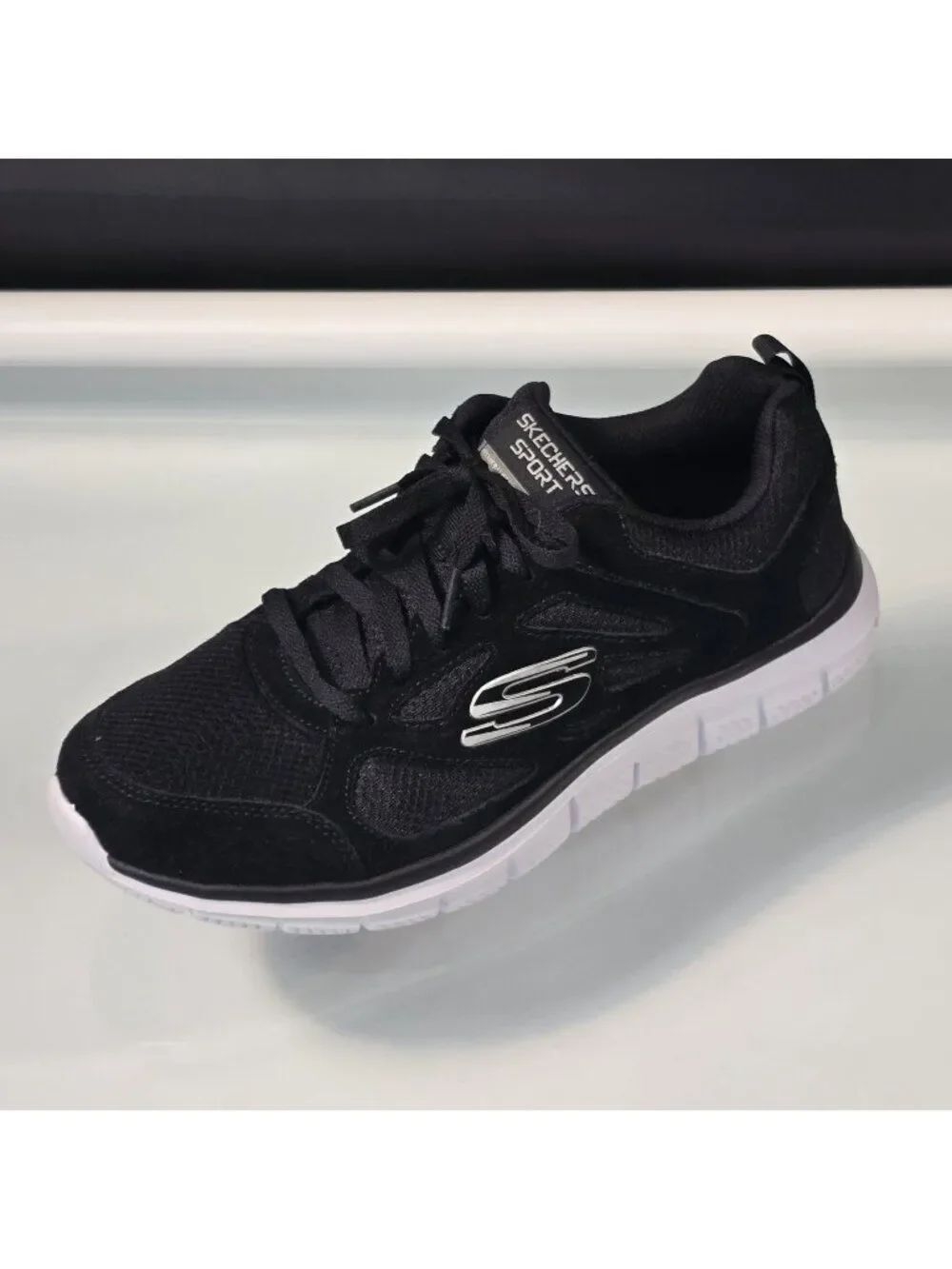 Skechers Sport Athletic Running Shoes Mens Size 10 Memory Foam Black